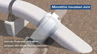 Pipeline Monolithic Insulated Joints. Cathodic protection for Oil & Gas / Water pipelines. Sypris.