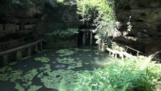 Der Felsenweiher in Ernzen - Ferschweiler Plateau