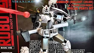 Robot Spirits RX-78-2 Gundam (Rollout Colors) & Special Parts Set (ver. ANIME) Review