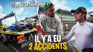 Il y'a eu 2 accidents pendant l'entrainement GP Explorer (on a le classement provisoire)