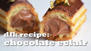 Awesome CHOCOLATE ECLAIR RECIPE!