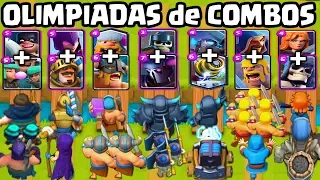 CUAL ES EL MEJOR COMBO? | OLIMPIADAS de COMBOS #2 | | RETO CLASH ROYALE |1vs1| Clash Royale Olympics