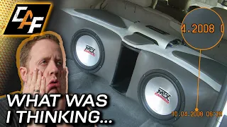 Fiberglass Win or Fail? "VOLCANO STYLE" Subwoofer Box Build Review!