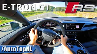 AUDI RS E-TRON GT | POV Test Drive by AutoTopNL