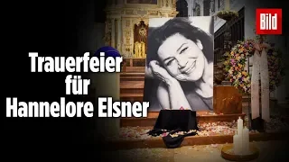 Trauerfeier in München | Großer Abschied von Hannelore Elsner (†76)