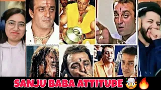 Sanjay Dutt Full attitude videos Reaction #2 🔥😈 Sanjay Dutt Thug life