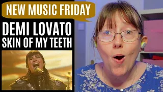 Vocal Coach Reacts to Demi Lovato 'Skin Of My Teeth' LIVE