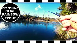 Fly Fishing New Zealand Rainbow Trout [Crystal Clear Tongariro River]