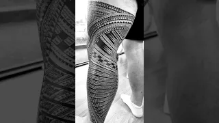 tatau | leg | sleeve | polynesian | art | @samoanmiketatau
