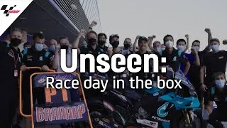 Unseen: Race day inside the GP winner's box