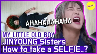 [HOT CLIPS] [MY LITTLE OLD BOY] JINYOUNG teaches how to take a SELFIE well🤣🤣  (ENG SUB)