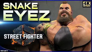 Snake Eyez (Zangief) ➤ Street Fighter 6  [4K]