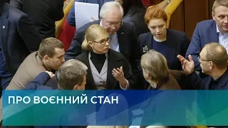 Юлія Тимошенко: Ми за воєнний стан, але проти руйнації прав і свобод українців