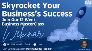 Business MasterClass Webinar