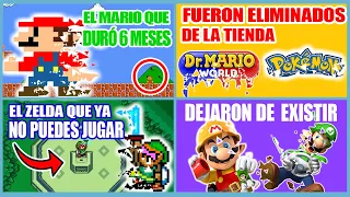 JUEGOS de Nintendo que DEJARON DE EXISTIR y YA NO PUEDES JUGAR (Wii - Switch - 3DS) | N Deluxe
