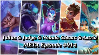 Hero Wars Mobile - Julius Judge Nebula Isaac Astrid & Lucas - META Episode #014