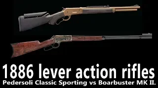 1886 lever action rifles by Pedersoli: past and future meets