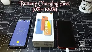 Xiaomi Redmi9c Battery Charging Test (0%-100%)