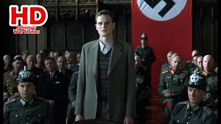 Hans Scholl of the White Rose Resistance on Trial
