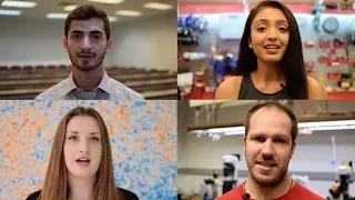 Scholarship Students Say "Thank You" to Donors