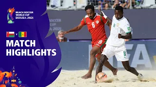 Oman v Senegal | FIFA Beach Soccer World Cup 2021 | Match Highlights