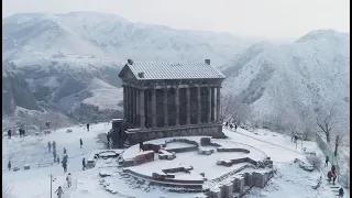 Գառնիի տաճարը թռչնի թռիչքից