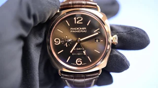 Panerai Radiomir 8 Days GMT ORO Rosso PAM00395 Men’s Watch | Chronostore