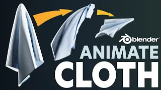 Learn Complex CLOTH ANIMATION in under 10 MINUTES! | Blender 3D Tutorial