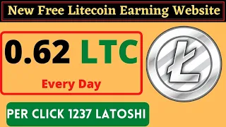 Earn Litecoin Daily - 0.62 LTC Per Day - Quickly Earning Method - Earn Money Online By Abid STV