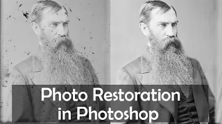 Old Photo restoration | How to restore damaged photos in Photoshop (PHOTOSHOP 2020)