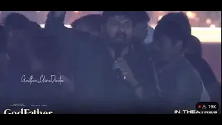 Megastar chiranjeevi Emotional speech in Anantapur/Godfather pre release event....