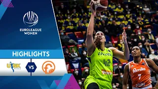 ZVVZ USK Praha - Beretta Famila Schio | Highlights - Quarter-Finals | EuroLeague Women 2021/22