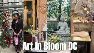 Art In Bloom DC  Opening Reception | Floral Sculptures Exhibit at the stunning Anderson House