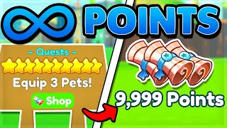 *NEW* HOW TO GET *INFINITE* POINTS IN PET SIMULATOR X! NEW SCROLLS! NEW SHOP! AND MUCH MORE!