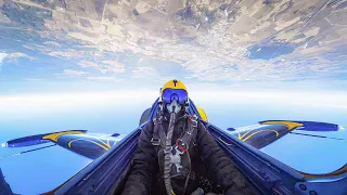 Aerobatic Marvels: Flying with the Baltic Bees Jet Team! | #Insta360 #TopGun