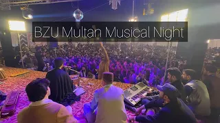 Ijaz Ufaq ۔ Live Performance At Pashtoon Students Council BZU Multan Musical Night 2024