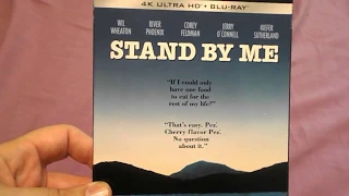Stand By Me 4K & Blu-Ray Unboxing Opening, Very Nice Slipcover & Extras!