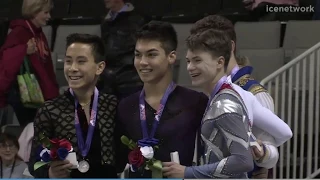 Junior Mens Medal Ceremony - US Nationals 2018