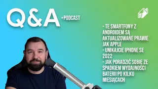 Unikajcie iPhone SE 2022 | jak poprawić baterię w smartfonie? - Q&A #428