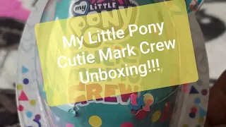 My Little Pony Cutie Mark Crew-Wedding Bash- Review Unboxing