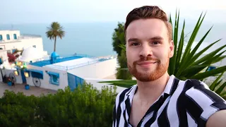 Tour of SIDI BOU SAID, TUNISIA'S Most Beautiful Town? 🇹🇳