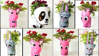 Animal Planter Idea/Plastic Bottle Into Beautiful Animal planters/recycle bottle idea/GARDEN4U