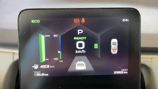 איפוס מד נסיעה - טריפ בג׳ילי גאומטרי - Trip reset Geely Geometry C