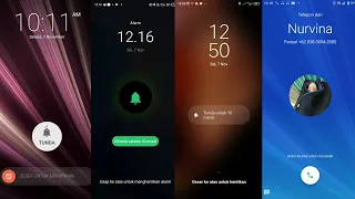 SONY Xperia xz3 /INFINIX smart 7 / REDMI note 10s, ALARM & incoming call at same time
