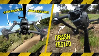 We CRASHED TESTED the DJI FPV Arm Bracers - Is it Worth it?