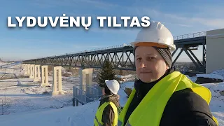 Lyduvėnų geležinkelio tilto lankymas ekskursija ant tilto