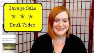 Garage Sale Haul to Sell on Ebay, Etsy, and Amazon FBA