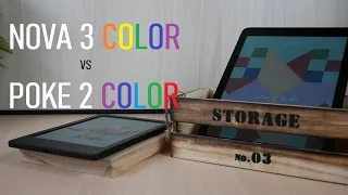 Onyx Boox Nova 3 Color vs Poke 2 Color Comparison