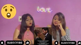 Tumhari Chup | Gentleman | Atif Aslam | Humayun Saeed, Yumna Zaidi, Zahid ahmad | SISTERS REACTION