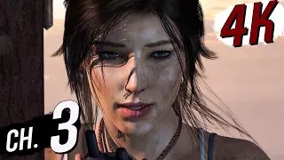 [4K 60] Tomb Raider 2013 (100%, Hard Difficulty) Walkthrough part 3 - Cry for Help